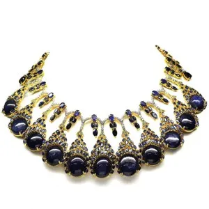 Authentic Celestial Azure: The Sapphire Radiance Two-Tone Talisman