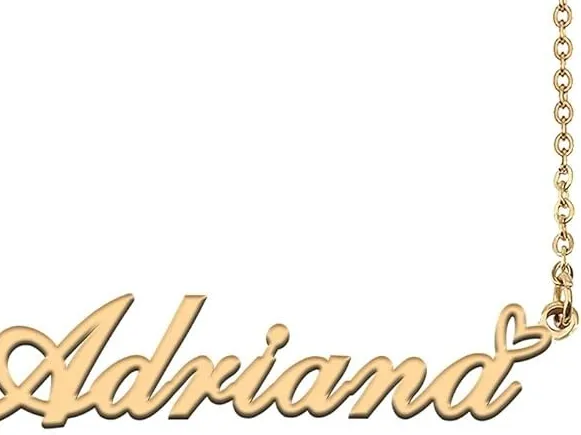 Authentic Adriana's Heartbeat: A 18K Gold Plated Heart Pendant for the Soul