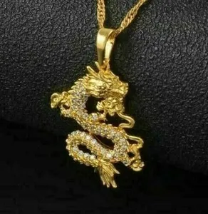 Authentic The Golden Dragonfly Pendant of Radiant Illumination