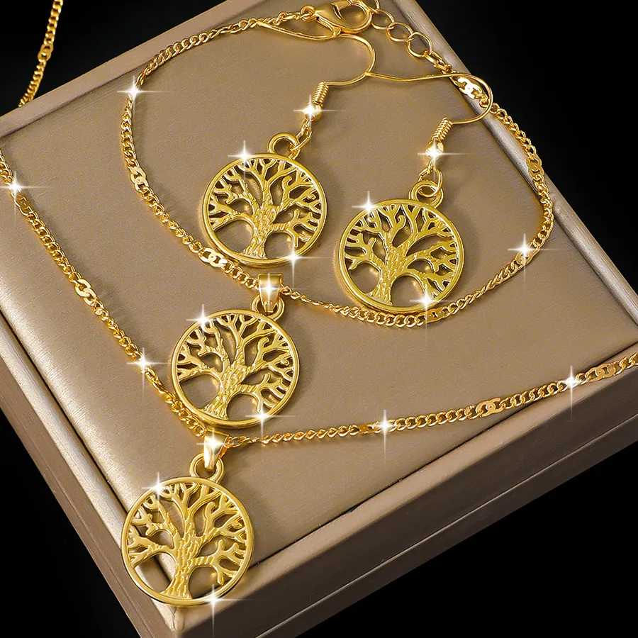 Authentic Roots of Eternity: The Sacred Tree of Life Quaternity Set
