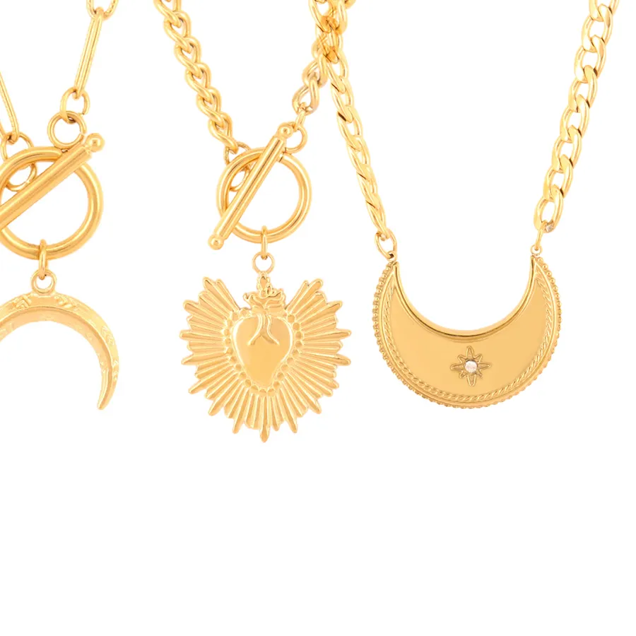 Authentic Celestial Heart of Gold: Moonlit Protection for the Soul