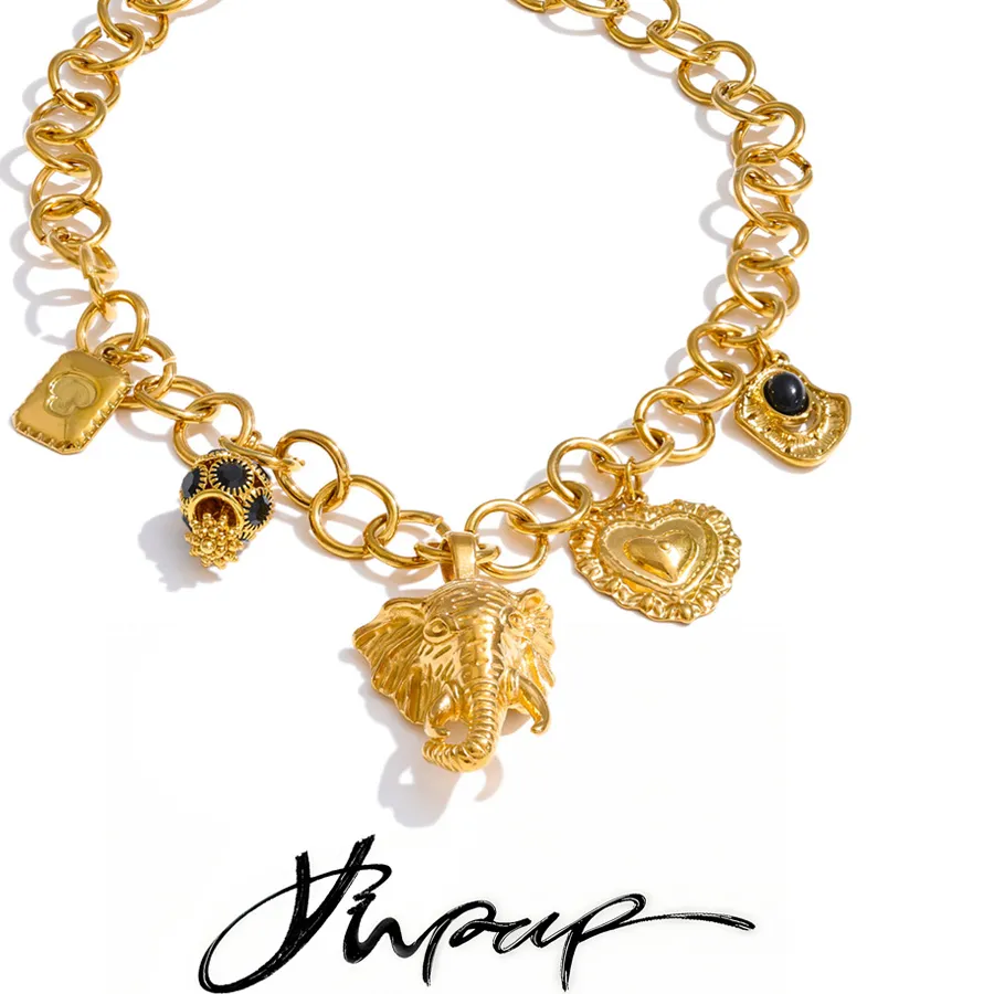 Authentic Sacred Elephant Heart, Golden Radiance <br> A Symbol of Unwavering Love and Enduring Strength