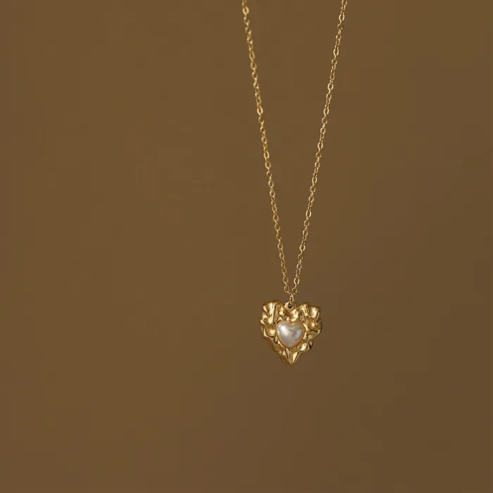 Authentic The Gilded Heart of Molten Tides Pendant