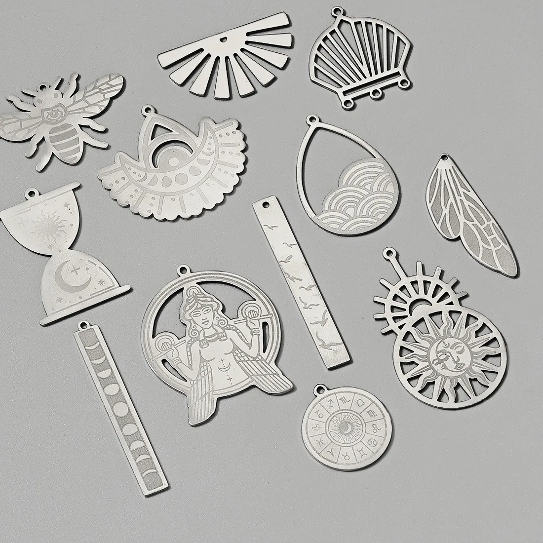 Authentic Celestial Sanctuary Charms: Ten Talismans of Sun, Moon, and Spirit
