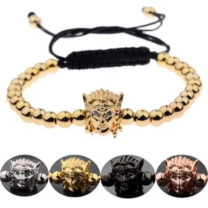 Authentic The Weaver's Golden Conduit: Micro Pave Zircon Macrame Talisman