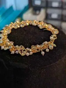 Authentic Gilded Ocean Whisper Bracelet of Grace and Tides