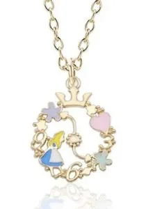 Authentic Whispers of Wonderland: The Golden Portal Amulet