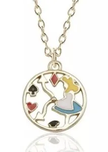 Authentic The Golden Looking-Glass: An Alice in Wonderland Talisman
