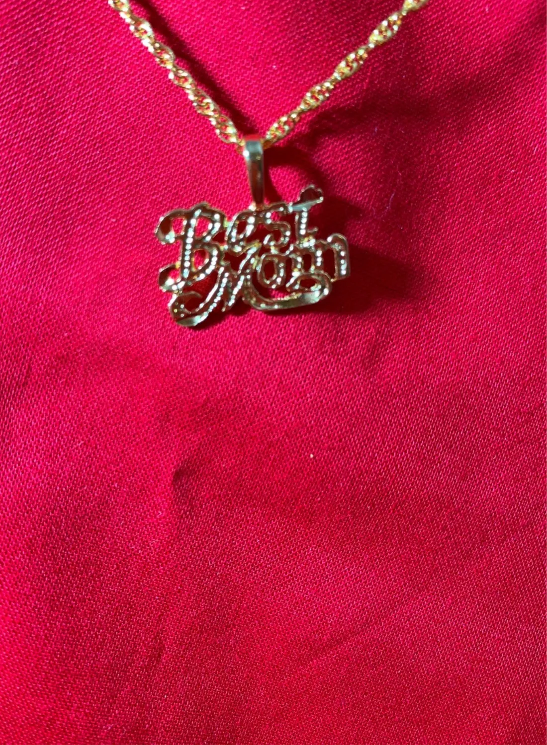 Authentic The Eternal Bond: Sacred Motherhood Gold Amulet