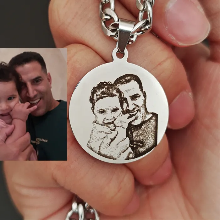 Authentic Eternal Bond Guardian - The Family Photo Pendant of Lasting Unity