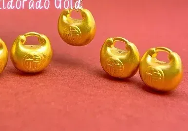 Authentic Guardian of Dreams: 24k Pure Gold Wish Pendant of Prosperity
