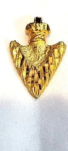 Authentic The Celestial Archer’s Gold-Plated Arrow Amulet