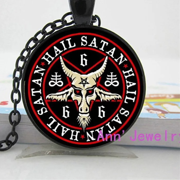 Authentic Arcane Bronze Pentagram Pendant with Baphomet Goat Heads – Sacred Protection Charm