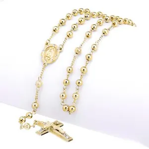 Authentic Sacred Radiance: The Golden Guadalupe and Divine Cross Rosary