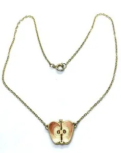 Authentic The Forbidden Orchard: Radiant Gilded Apple Talisman