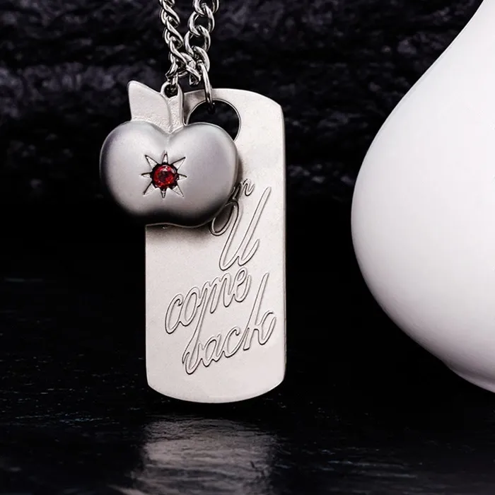 Authentic The Caleb Apple of Deep Love: A Stainless Steel Talisman of Cosmic Devotion