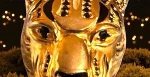 Authentic The Gilded Sovereign: Obsidian-Eyed Tiger Totem