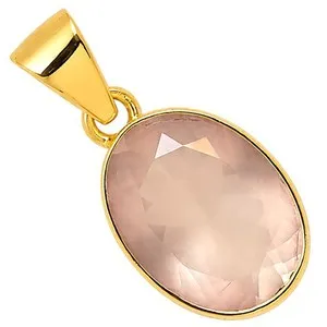 Authentic The Celestial Heart Rose Quartz Gold-Plated Talisman