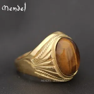 Authentic The Golden Gaze of Courage Tiger Eye Ring