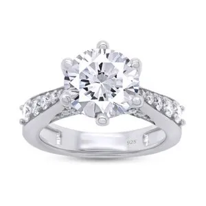 Authentic The Celestial Radiance Moissanite Solstice Ring