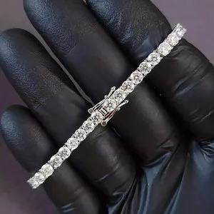 Authentic Celestial Halo Moissanite Radiance Tennis Bracelet
