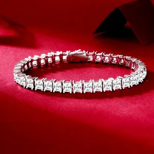 Authentic The Celestial Radiance Princess-Cut Luminary Bracelet