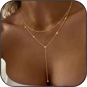Authentic Radiant Cascades of Golden Light Lariat