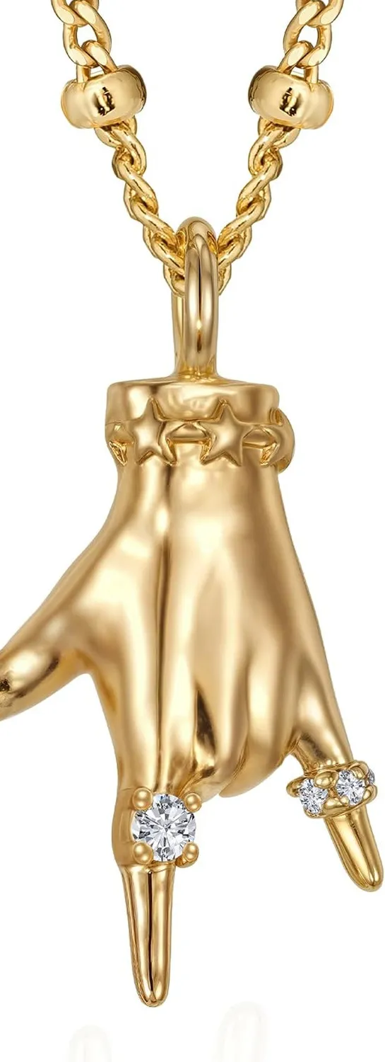 Authentic Whispers of Elegance: Protective Charm of the Golden Hand