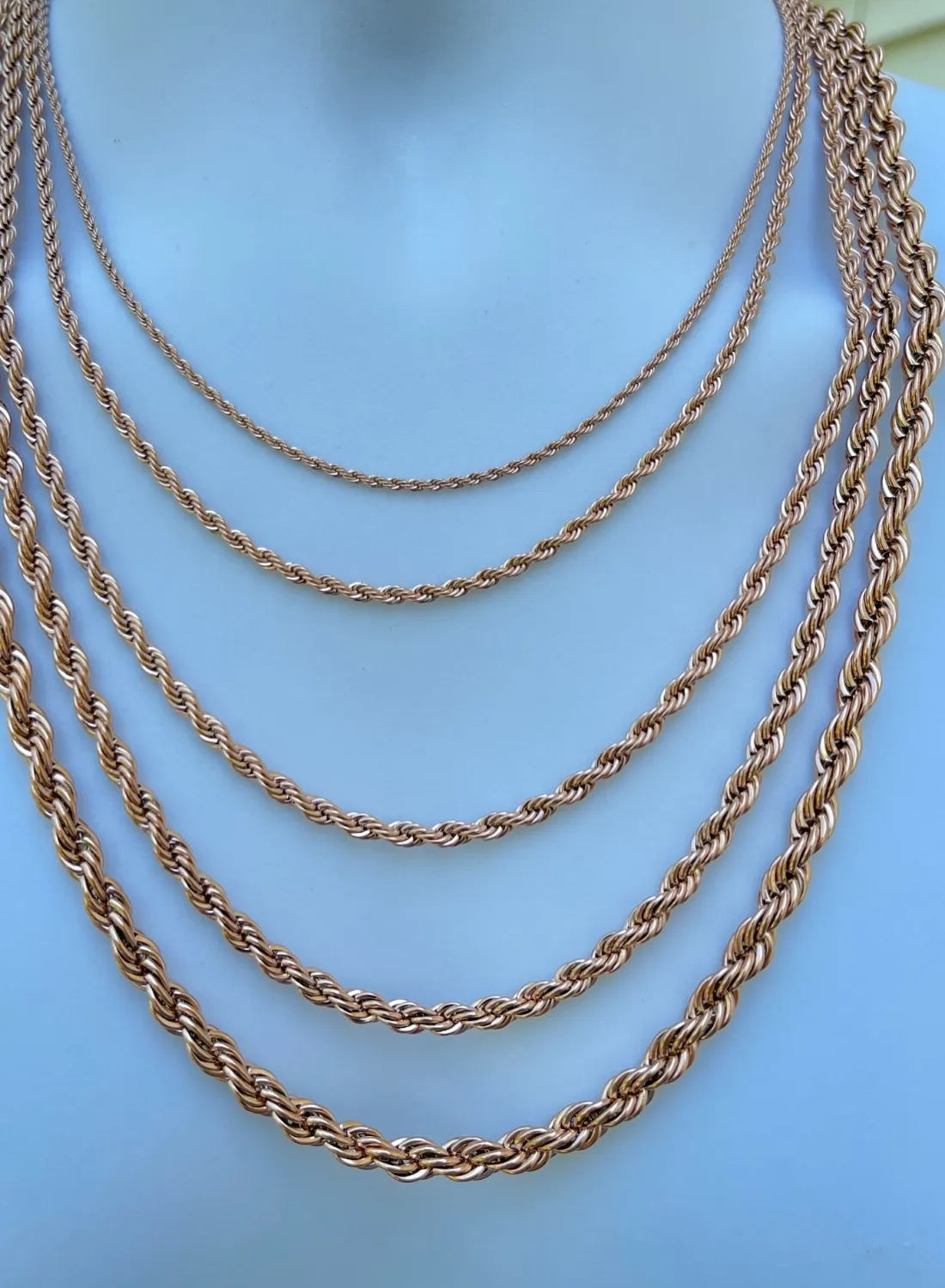 Authentic Rose‑Gold Rope of the Heart’s Guardian