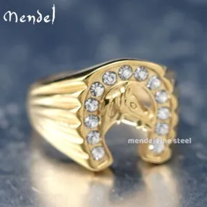 Authentic The Golden Equus: Horseshoe Talisman Ring