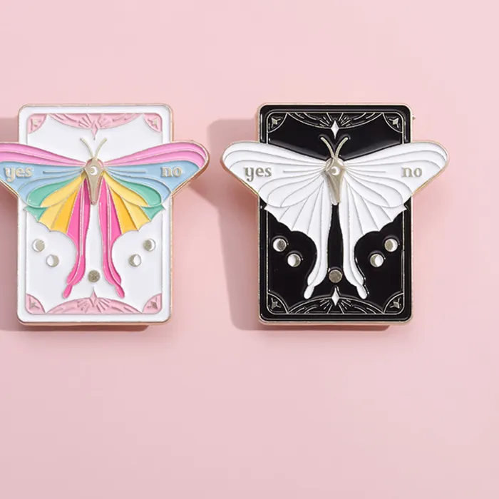 Authentic The Oracle Moth Tarot Enamel Talisman