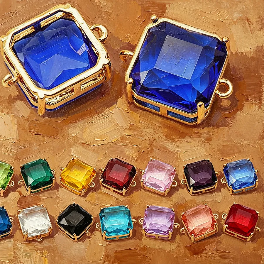 Authentic Sacred Alignment: 6-Piece Set of Golden Connectors for Harmony and Balance