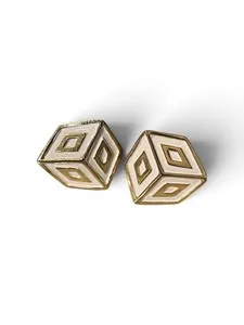 Authentic The Celestial Chance: Lanvin Paris Geometric Dice Talismans