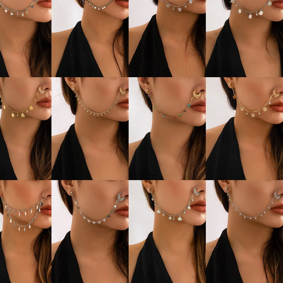 Authentic Gilded Metamorphosis Pearl and Butterfly Talismanic Chain