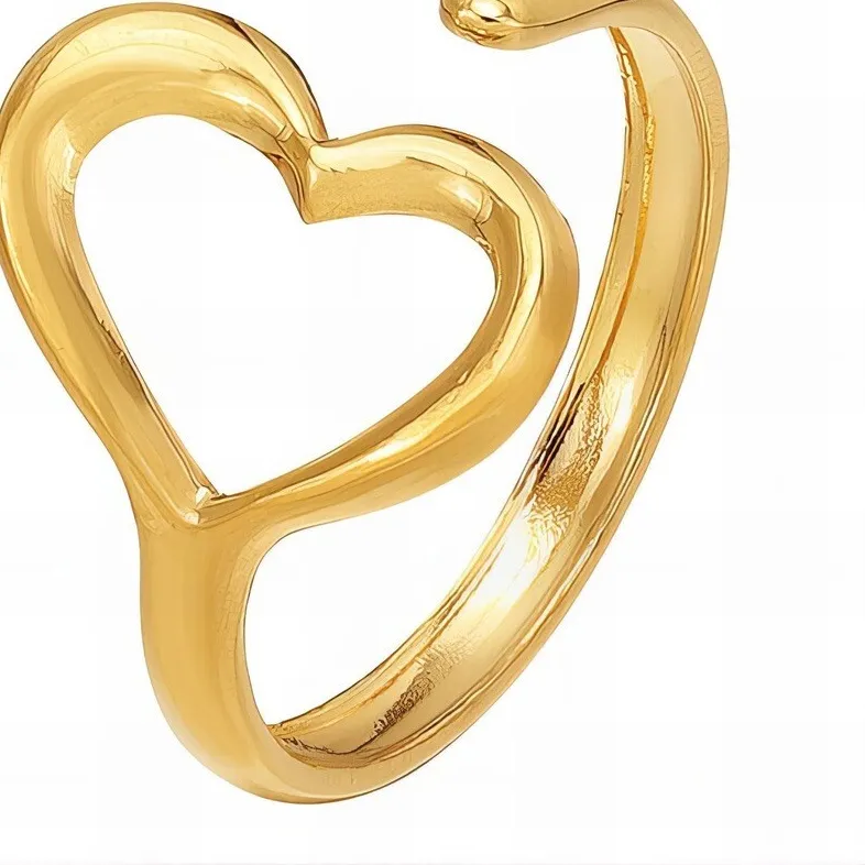 Authentic The Eternal Heart Sovereign - Sacred Union Gold Talisman Ring