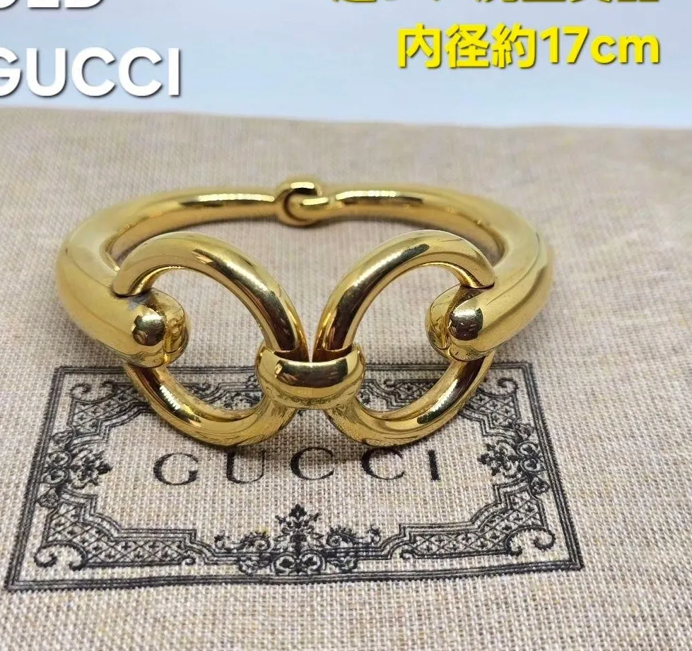 Authentic GUCCI Gold Plated Bracelet 1994 Tom Ford Era