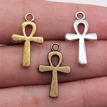 /lot 13x22mm Ankh Cross Charms Pendant