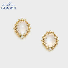 Elegant Natrual Moonstone Earrings Gemstone Earring