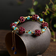 Garnet & Amazonite 14K Gold Filled
