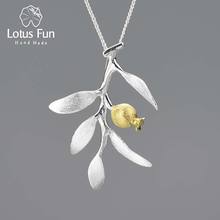 Lotus Fun Pomegranate Fruits Leaves Branch