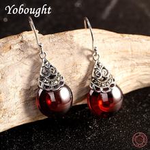 925 Sterling Silver Droplet Shaped Pomegranate