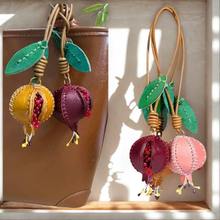 Pomegranate Handmade Genuine Veg Tan Leather