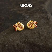 Original 18K gold plated pomegranate lucky