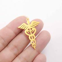 Caduceus Symbol Pendant Necklace Earrings Healing