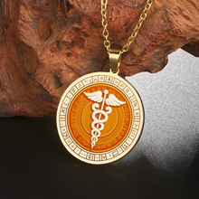 Caduceus Necklace Medical Symbol Necklace Graduation