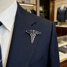 Medicine Symbol Wing Snakes Retro Medical