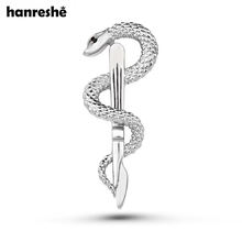 Surgeon Caduceus Medical Brooch Pins Snake