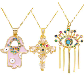 The Golden Hamsa Shield: Rainbow Eye