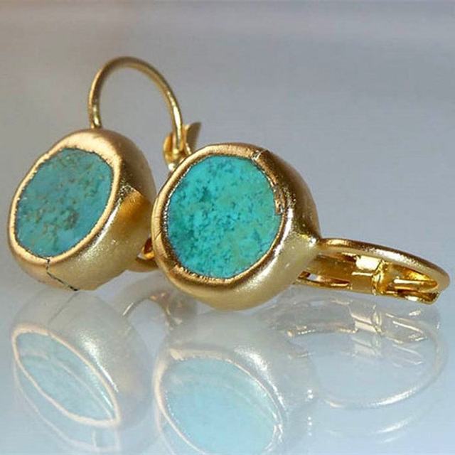 Whispers of the Sky: Golden Turquoise