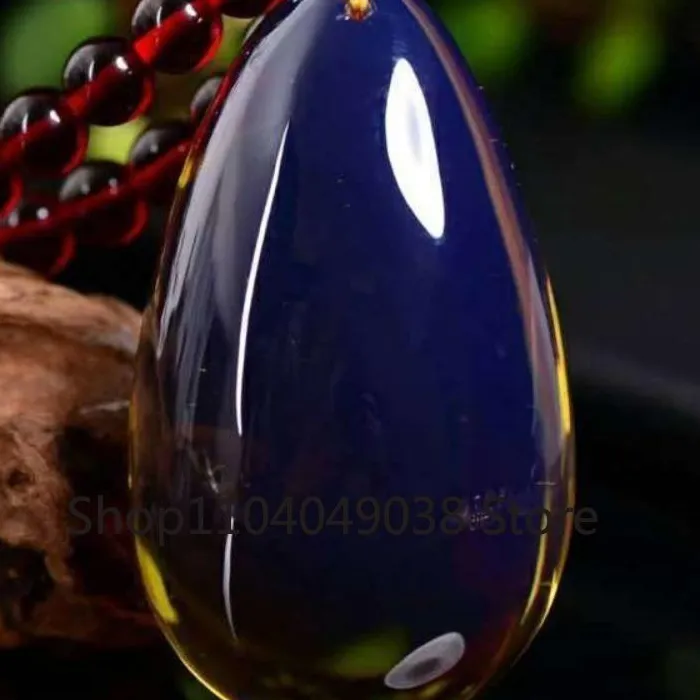 Honey Wax Amber Blue Pearl Droplet